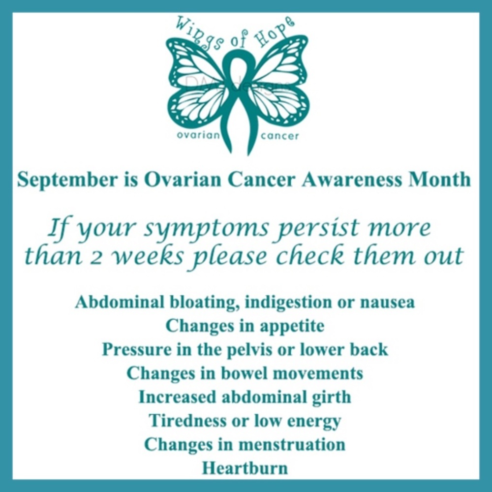 September is Ovarian Cancer Awareness